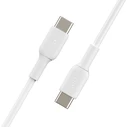 Καλώδιο Belkin USB-C/USB-C 1m PVC, white CAB003bt1MWH