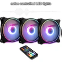 Case Fan 12cm Inter-Tech ARGUS RGB SET RS-08, 3X