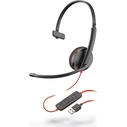 Headset Poly Blackwire C3210 monaural USB