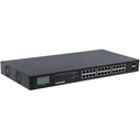 Network Switch Intellinet PoE+ 24-Port Gigabit mit 2 SFP-Ports 370W