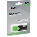 USB Flash 64 GB EMTEC B110 USB 3.2 Click Easy Green