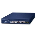 Network Switch PLANET 2Port GE 802.3bt + 6Port GE 802.3at + 2Port 1000X SFP