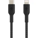 Καλώδιο Belkin Lightning/USB-C 1m braided, black