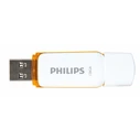 USB Flash 128GB Philips USB 2.0 Snow Edition Orange