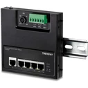 Network Switch Trendnet Industrie 5 -Port Gbit Unman. PoE+ FA Metal