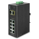 Network Switch PLANET Industrial 8-Port 10/100/1000T + 2 100/1000X SFP