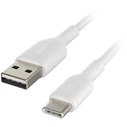 Καλώδιο Belkin USB-C/USB-A 3m PVC, white CAB001bt3MWH