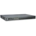 Network Switch LevelOne 8x GE GTL-2091 12xGSFP 19"