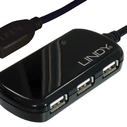 USB Hub Lindy USB 2.0 Pro 4 Port 8m