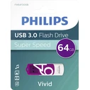 USB Flash 64GB Philips USB 3.0 Vivid Edition Purple