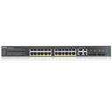 Network Switch ZyXEL 19" 28x GE GS2220-28HP 24Port+4xSFP/Rj45