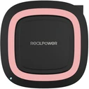 Ασύρματος Φορτιστής RealPower FreeCharger-10 black / pink Qi