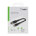 Καλώδιο Belkin USB-C/USB-A 15cm PVC, black CAB001bt0MBK