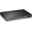 Network Switch ZyXEL 19" 28x GE GS2220-28HP 24Port+4xSFP/Rj45