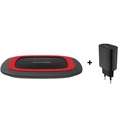 Ασύρματος Φορτιστής RealPower FreeCharger-10 black / red Qi