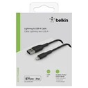 Καλώδιο Belkin Lightning 1m, PVC, black