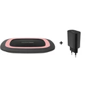 Ασύρματος Φορτιστής RealPower FreeCharger-10 black / pink Qi