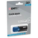USB Flash 32GB EMTEC B110 USB 3.2 Click Easy Blue