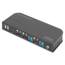 KVM Switch DIGITUS,2-Port,4K60Hz,2xDP in,1xDP/HDMI out