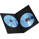 Θήκη DVD Hama Slim Double Jewel pack of 10, black 51184