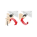 Αντάπτορας USB Delock A to A male / female angled Easy