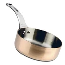 Τηγάνι De Buyer Prima Matera Saut Pan Copper/steel 16cm straight ind.