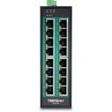 Network Switch Trendnet 16-Port Industrial Gigabit PoE+ DIN-Rail
