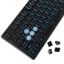 Gaming Πληκτρολόγιο White Shark Led Gk-003141 Tachi Us Layout Black