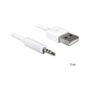 Καλώδιο USB iPod Shuffle Delock 3.5mm Jack to USB A M / M 1.00m