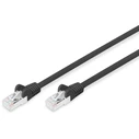 Καλώδιο Δικτύου Digitus Cat6 S/FTP 2xRJ45 2.0m Black AWG 27/7