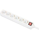 Πολύπριζο Manhattan 6way, 2m White