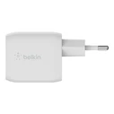 Φορτιστής Πρίζας Belkin Dual Netzladeger t 65W PD USB-C + 2m Cable WCH013vf2MWH-B6