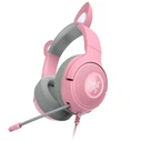 Gaming Headset Razer KRAKEN KITTY V2 PRO - Quartz - RGB - USB 7.1 Gaming - Kitty, Bear, Bunny Ears