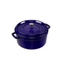 Κατσαρόλα Staub Round Cocotte, 24cm cast iron, dark blue
