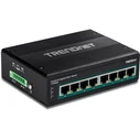 Network Switch Trendnet 8-Port Indus. Gigabit PoE+ DIN-Rail (24-56V)