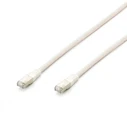 Καλώδιο Δικτύου Equip Cat6A S/FTP 2xRJ45 5.00m White Plat.LSZH
