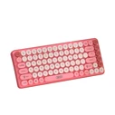 XO Keyboard Wireless Bluetooth Tri Colour Pink KB 12