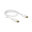 Καλώδιο DisplayPort Delock DP -> DP M/M 2.00m White 4K