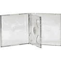 Θήκη CD Hama Double-Box pack of 5 Transparent Jewel-44752