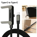 XO NB-Q311 Πλεκτό Flat Καλώδιο USB-C σε USB-C 240W PD 1.5m