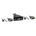 KVM Switch Inter-Tech LS-21DA DVI, 2 Port, plastic