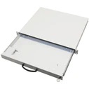 Ράφι Για Καμπίνα Δικτύου Aixcase 19" Rack 1U keyboard drawer empty light gray