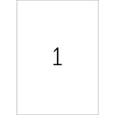 Ετικέτες Herma A4 210x297mm White removable 20St.