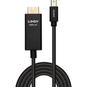 Καλώδιο Mini DisplayPort Lindy 0,5m to HDMI with HDR