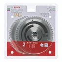 Δίσκοι Κοπής Bosch 1x Optiline Wood + 1x Multi Material Saw Blade Set