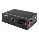 Network Switch INTELLINET industrial gigabit media converter SC 20km IP40