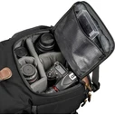 Τσάντα Φωτογραφικής Μηχανής Mantona Fotorucksack Luis junior black Retro