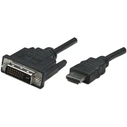 Καλώδιο HDMI Manhattan to DVI HDMI-Stecker to DVI-D, 1m