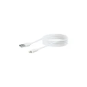 Καλώδιο USB Schwaiger 2.0 Apple Lightning 2.0m flat white