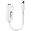 Αντάπτορας MiniDisplayport Lindy to HDMI 4K passiv 0.15m